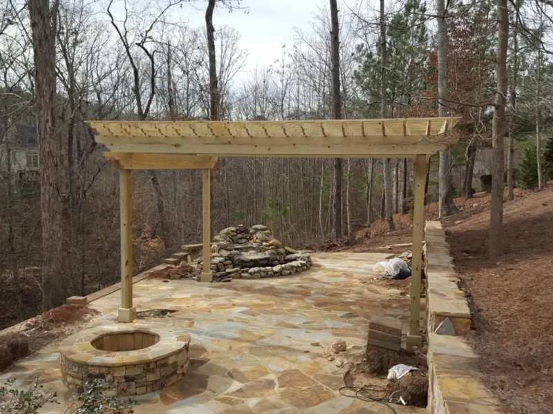 Backyard deck and outdoor living by 4 Seasons in the North Atlanta metro